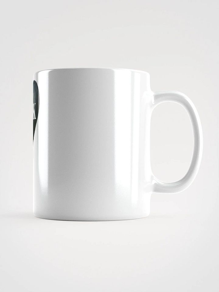 Bleeding Black White Glossy Mug product image (2)