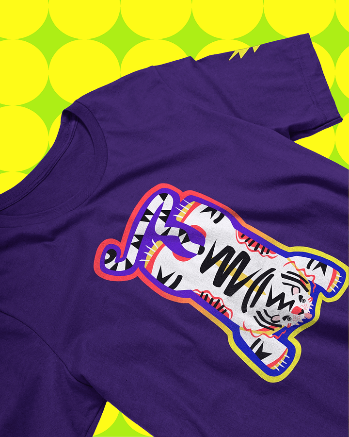 Purple Tiger - T-Shirt product image (1)