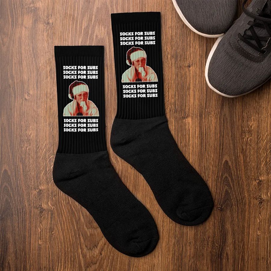 SOCKS FOR SUBS | SOCKS BLACK product image (6)
