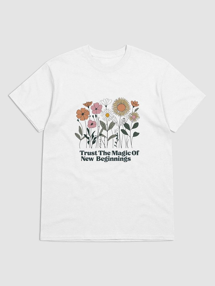 Magic of New Beginnings Floral Tee product image (6)