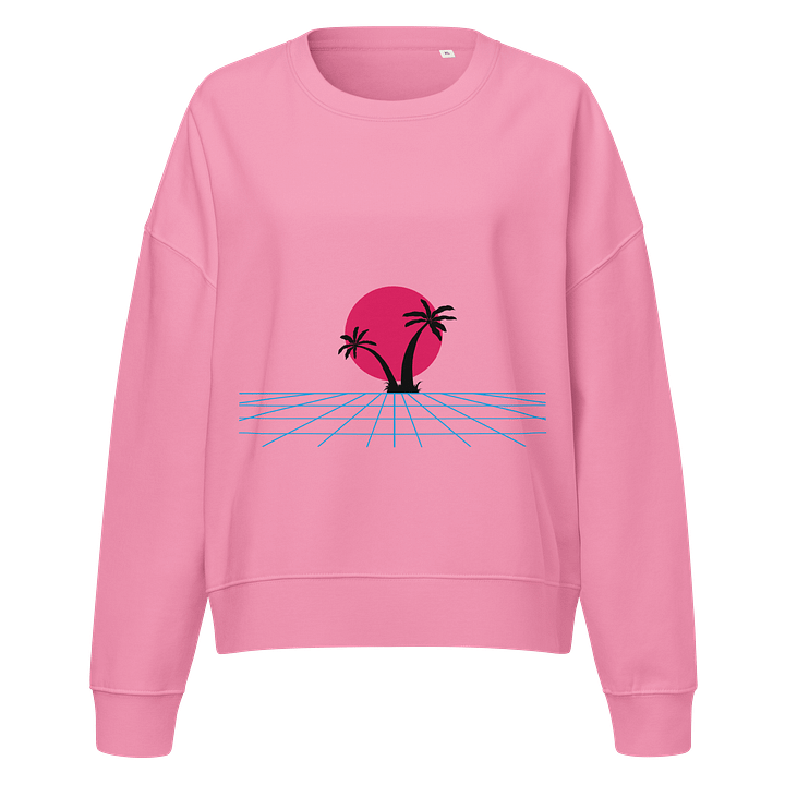 Sunset Silhouette Organic Sweatshirt product image (1)
