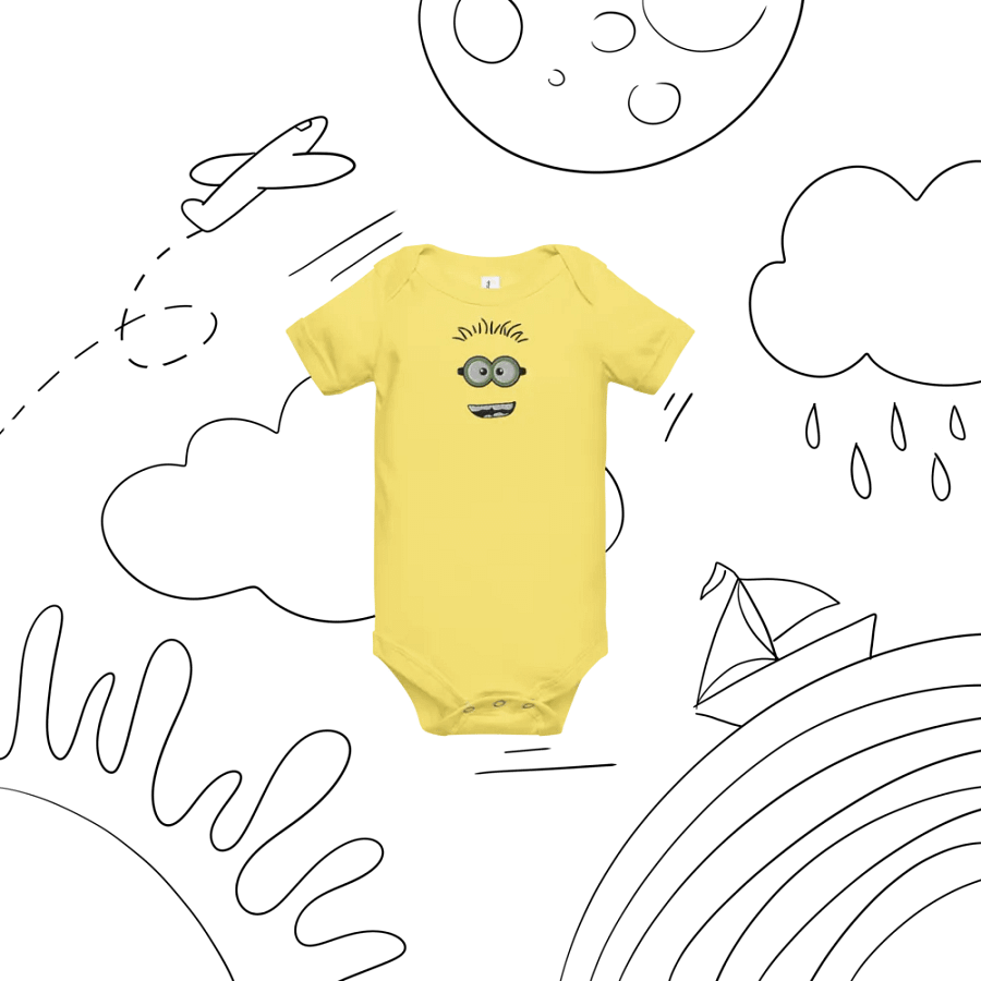 Minions Embroidered Baby Onesie product image (7)