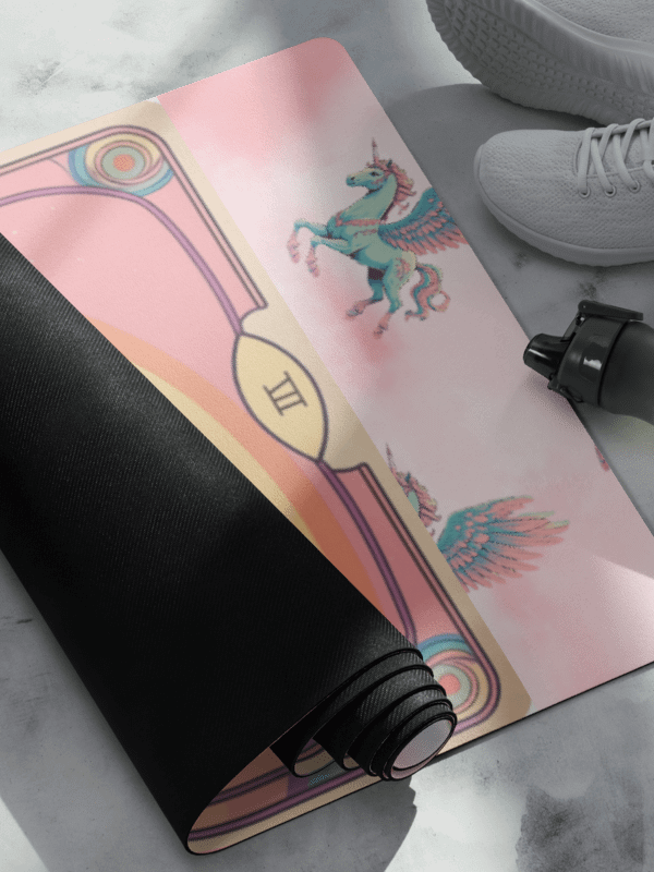 Pegasus Tarot Card Yoga Mat product image (2)