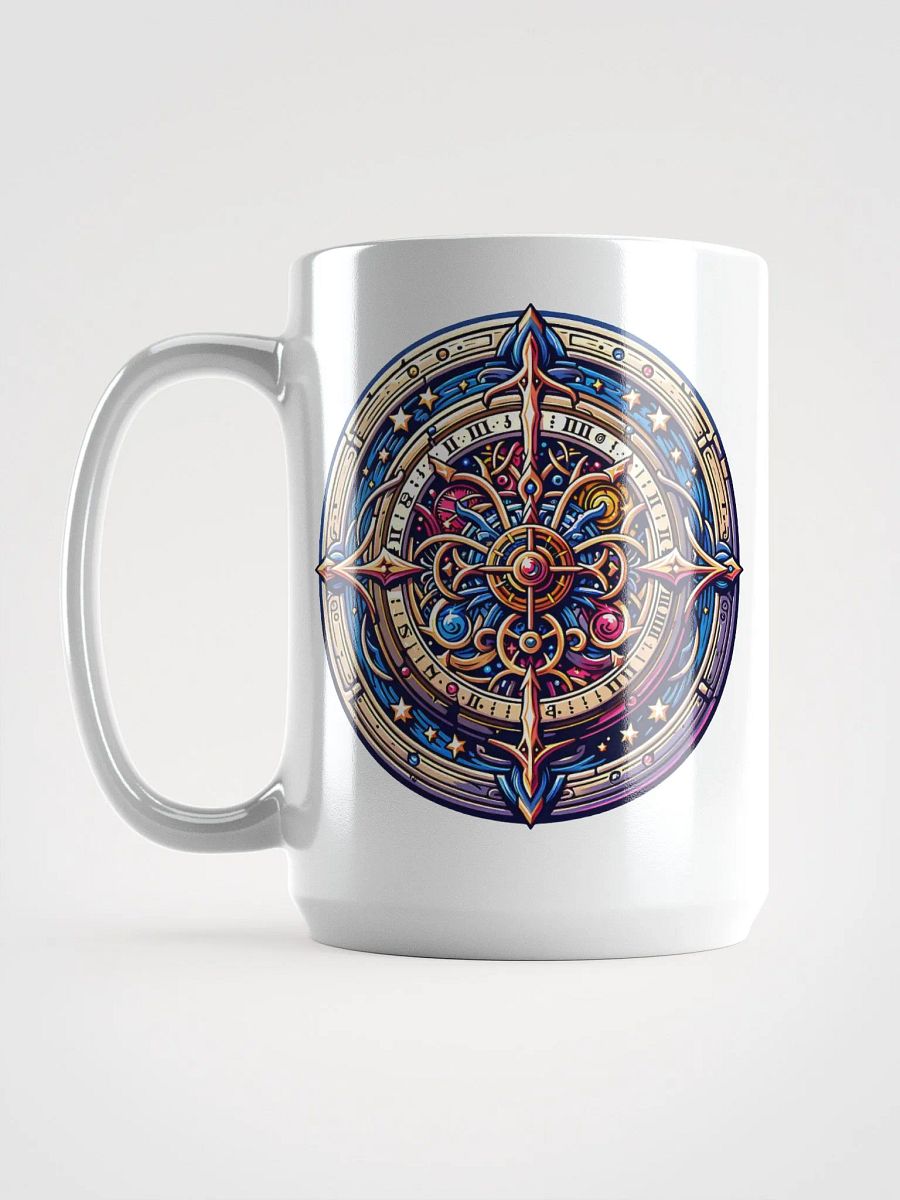 Arcane Clock and Mage Tower Coffee Mug – Sip the Magic 🕰️✨ product image (4)