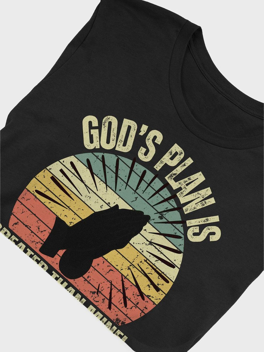 God's Plan is Greater Than Mine T-Shirt-Prayer product image (34)