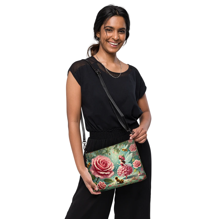 Rose Fairy with Bees Crossbody Bag - Whimsical Purse product image (23)