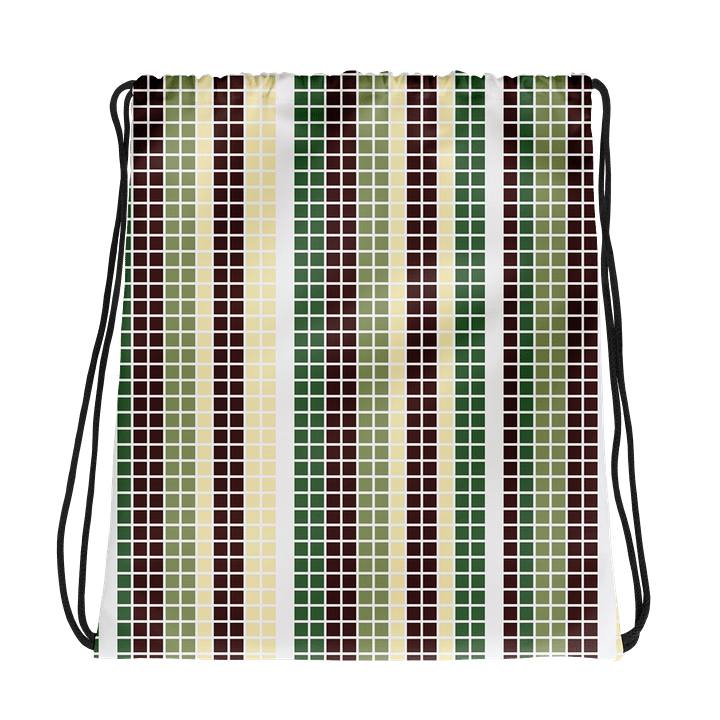 Gradient Stripes Drawstring Gym Bag product image (1)