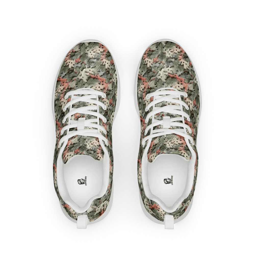 SYNTHETIC LEAVES CAMO PATTERN MEN'S ATHLETIC SHOES product image (5)