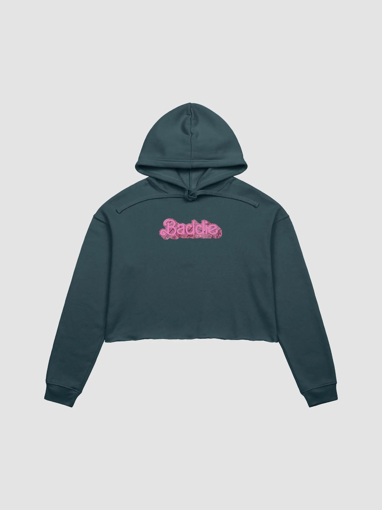Baddie cropped hoodie product image (1)