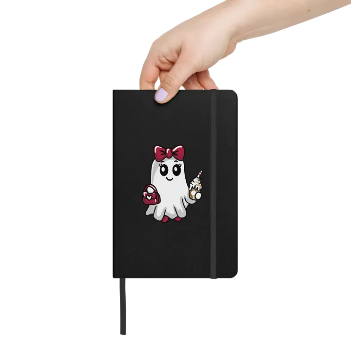 Stylish Ghost Hardcover Bound Lined Notebook product image (2)