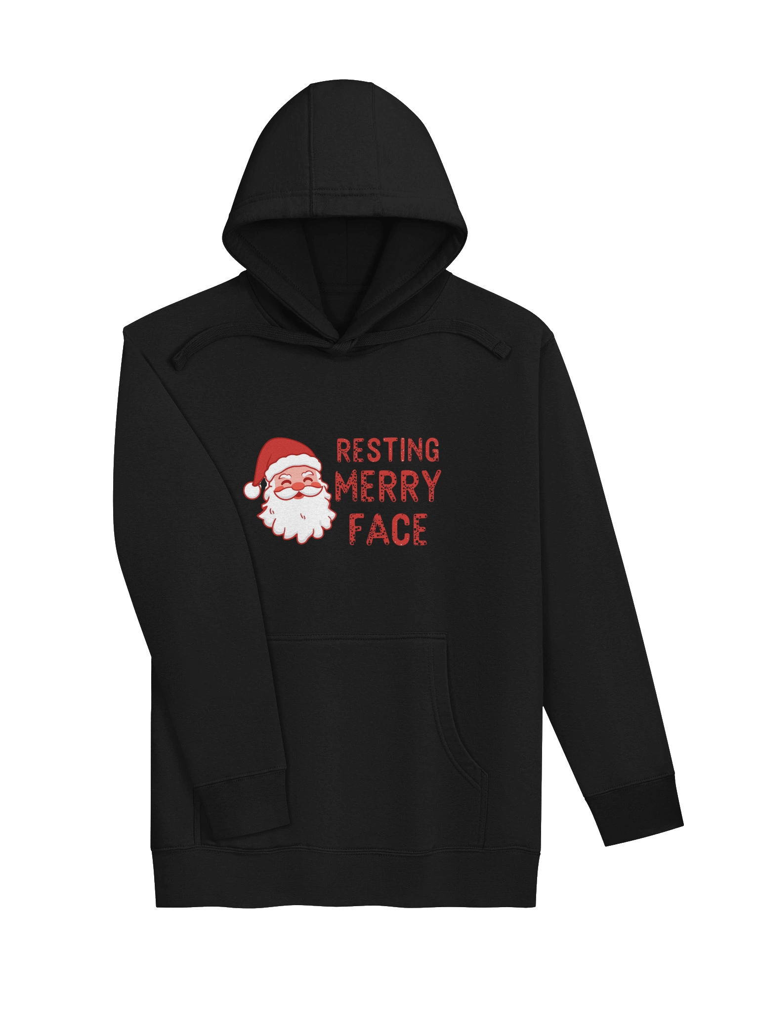 Merry Santa Resting Face Hoodie product image (22)