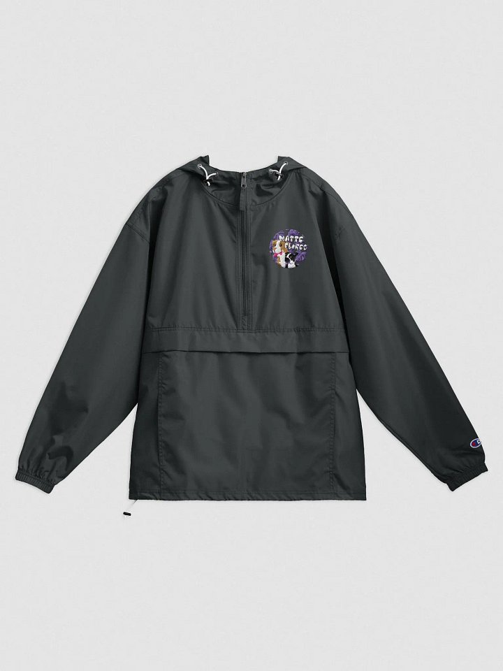 new logo embroidered champion wind/rain jacket product image (1)