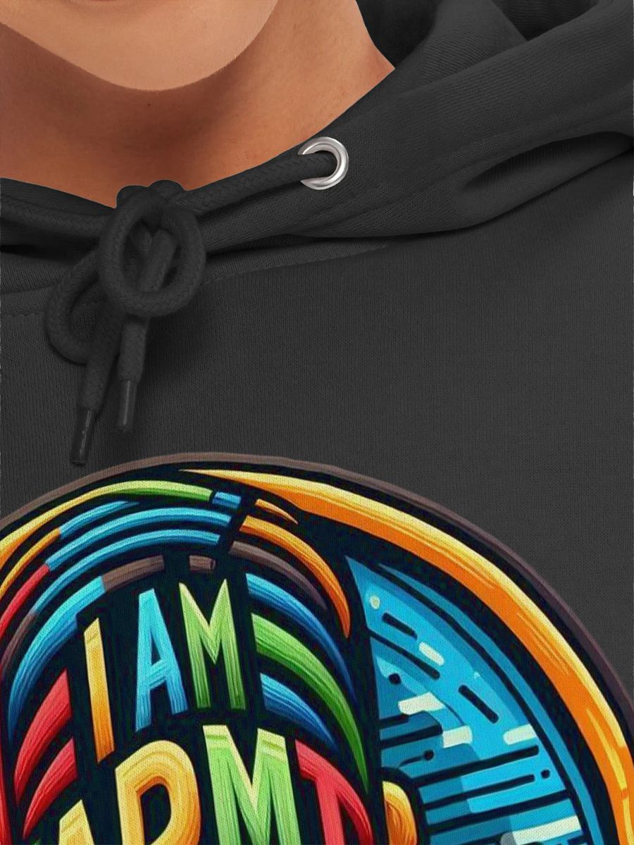 I AM ARTIST Abstract Hoodie product image (7)