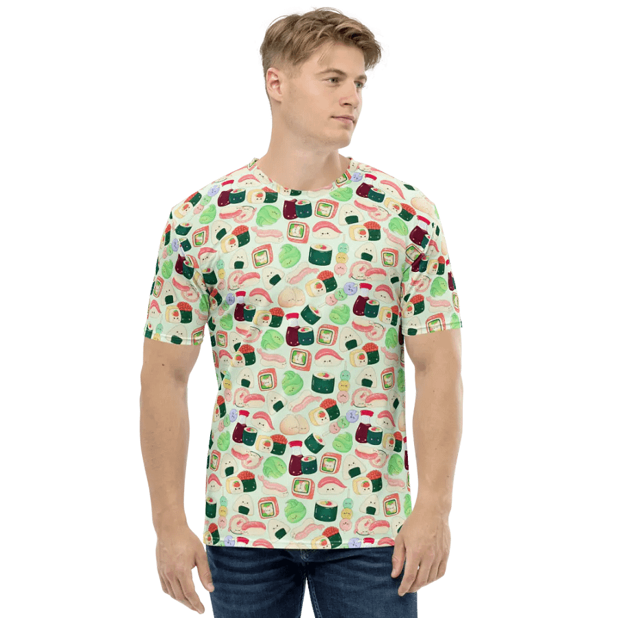 Mint Kawaii Sushi T-Shirt product image (2)