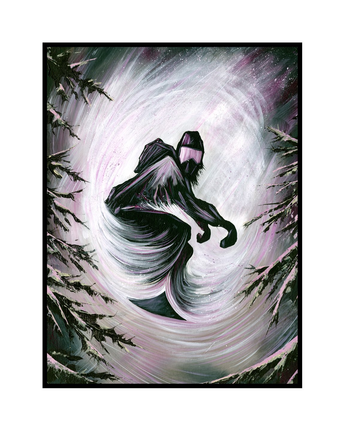 Tree Wraith - Mounted Print product image (1)