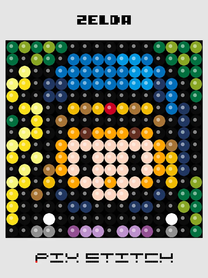 Zelda Pixel Art product image (1)