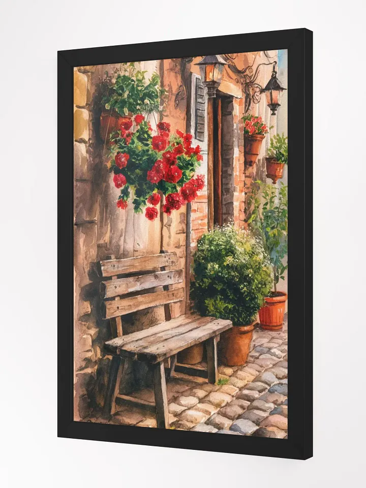 Tranquil European Nook Framed Poster product image (8)