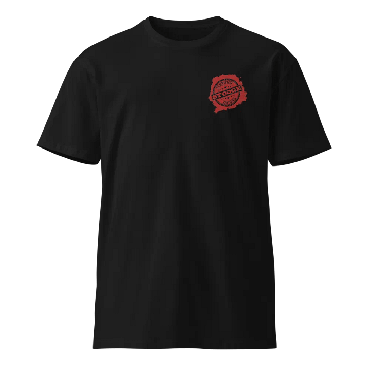 Certified Stooge - Red - Embroidered T-Shirt product image (1)
