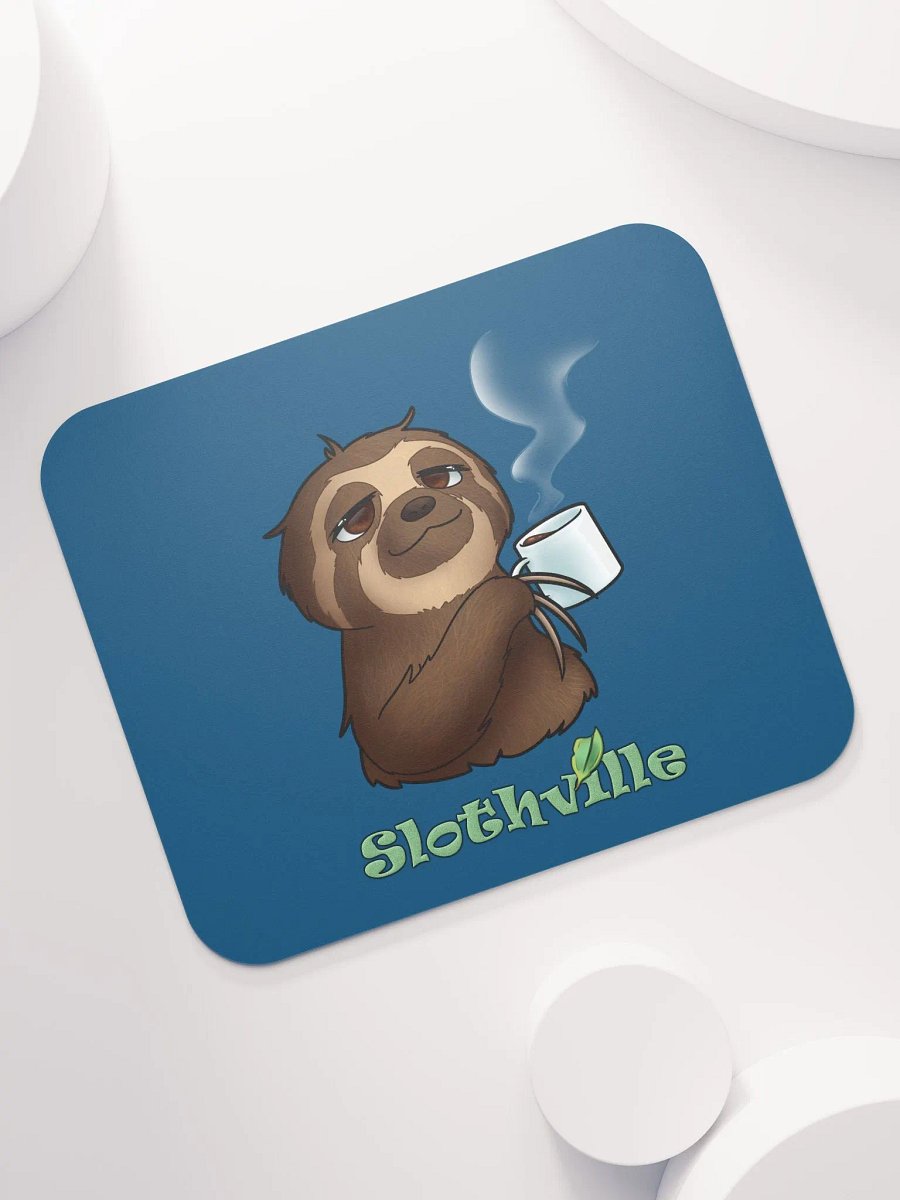 Slothville Steamer Mouse Pad Blue product image (4)