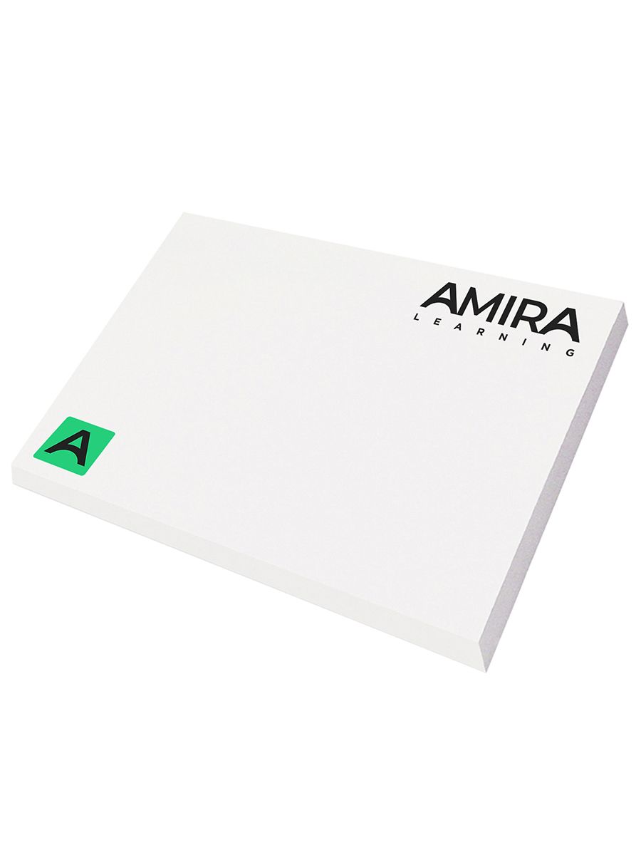 Amira Learning - 4" x 3" Post-It Notepad [50 Sheets] product image (1)