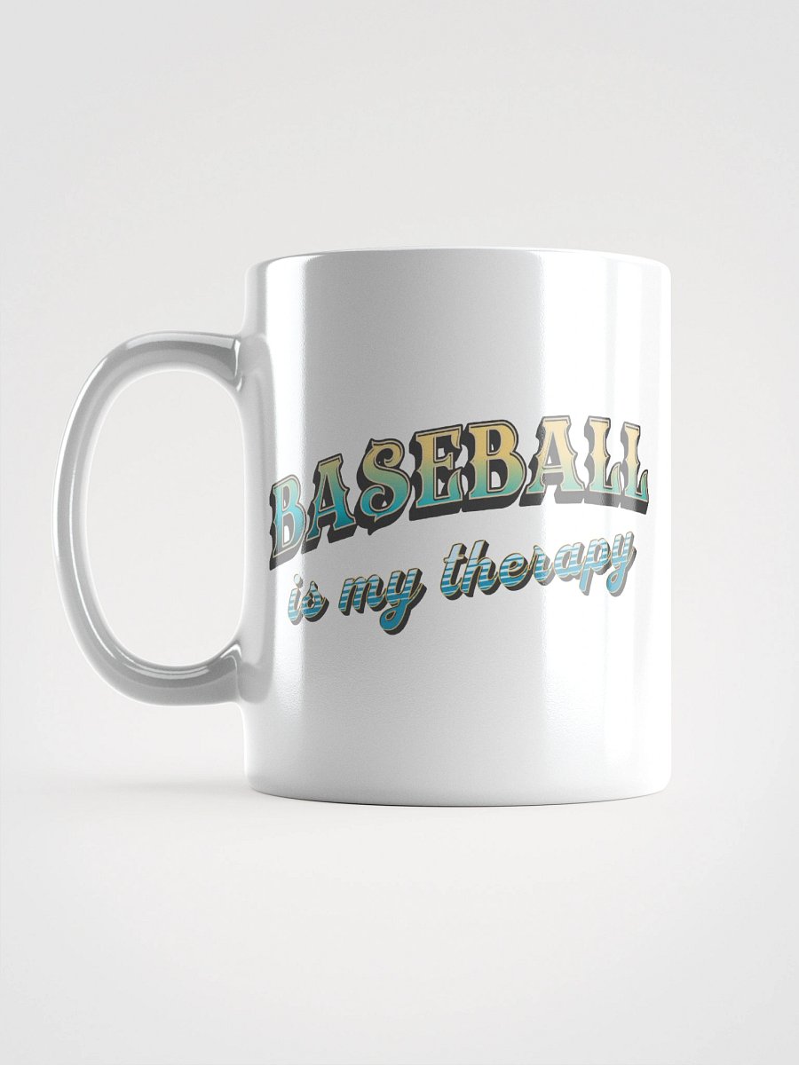 Baseball Is My Therapy Bliss Mug product image (12)