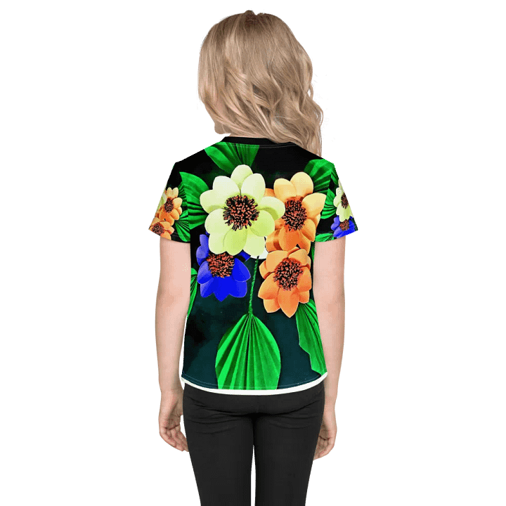 All-Over Print Kids Crew Neck T-Shirt product image (2)