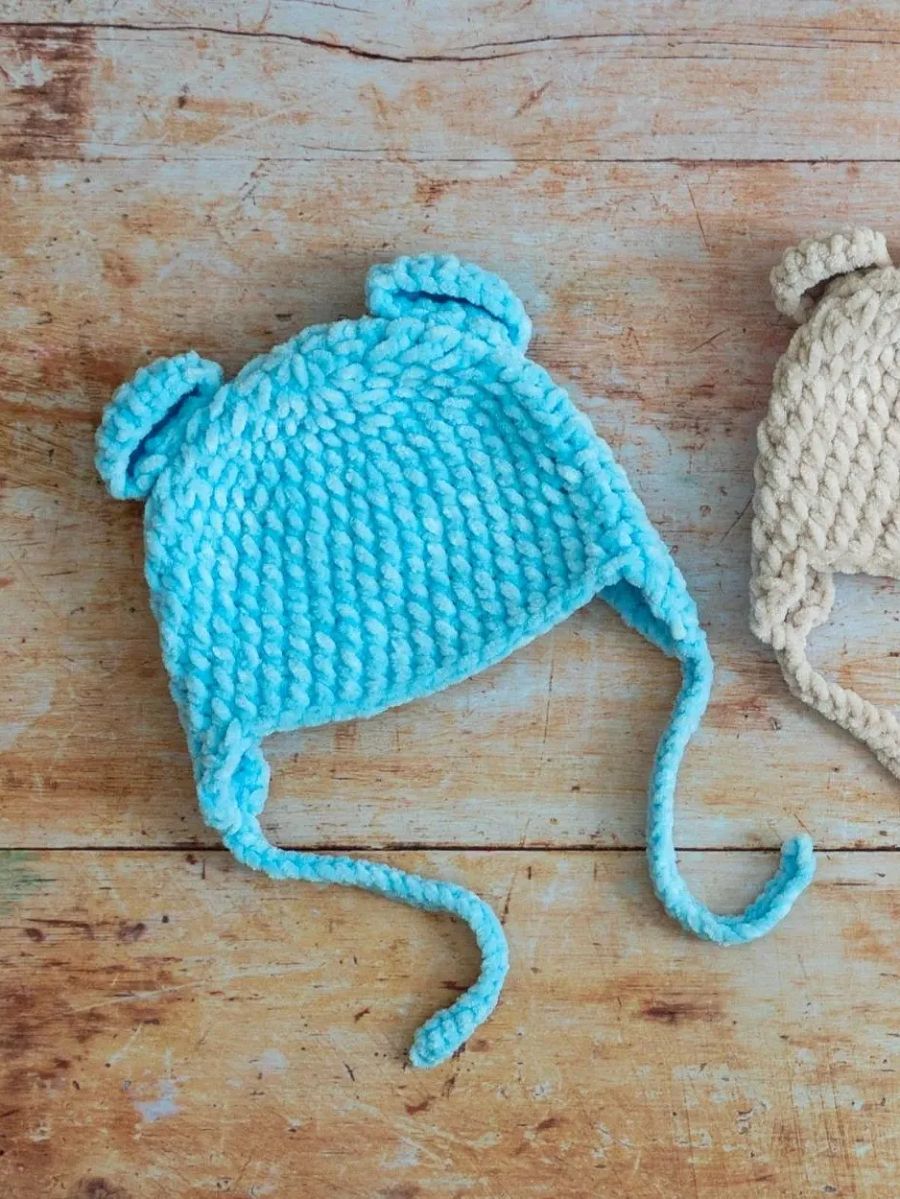 Crochet Pattern: Baby Hat (with Bear Ears) product image (10)
