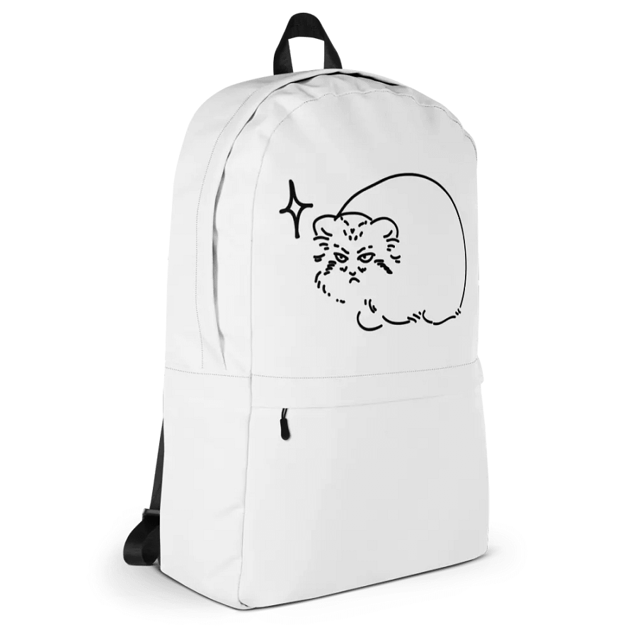 Grumpy Manul - Backpack product image (4)