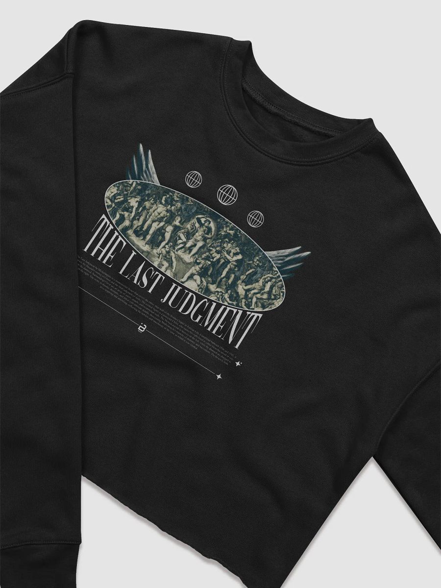 Judgment Day - BUIII Remix Women's Fleece Crop Sweatshirt product image (2)