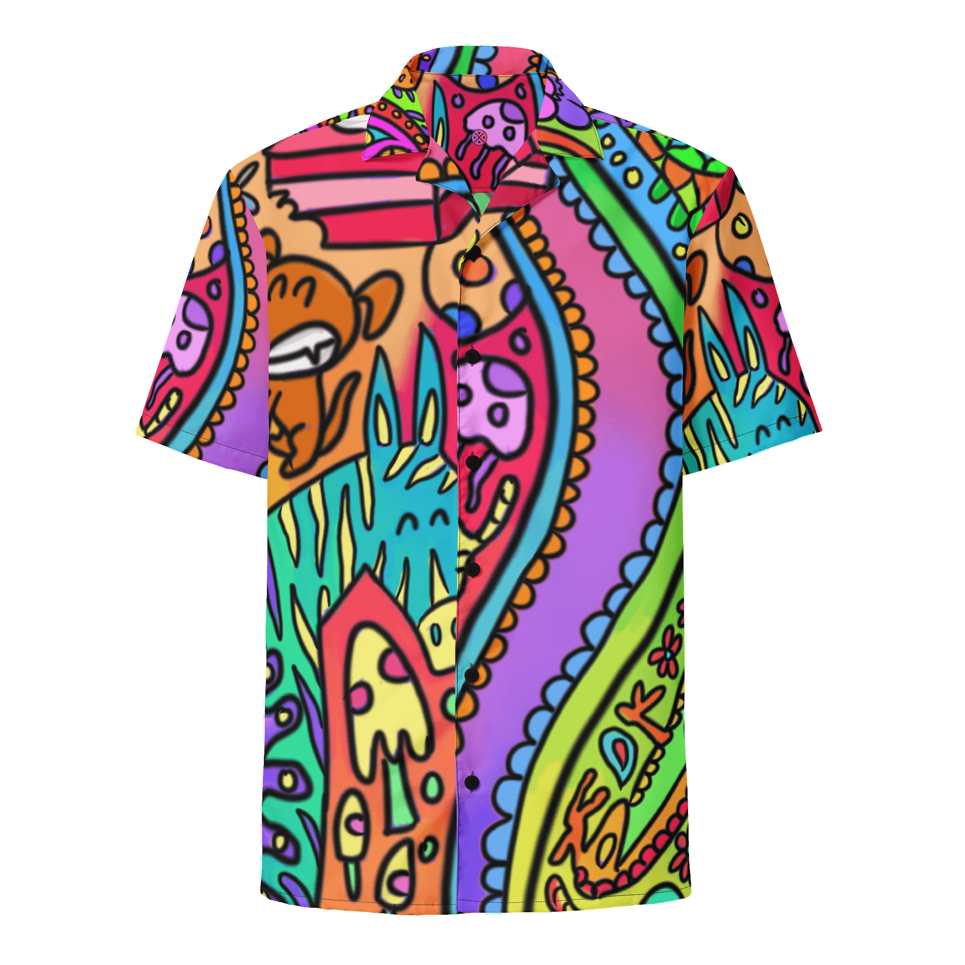 Trippy Button Up Shirt product image (1)