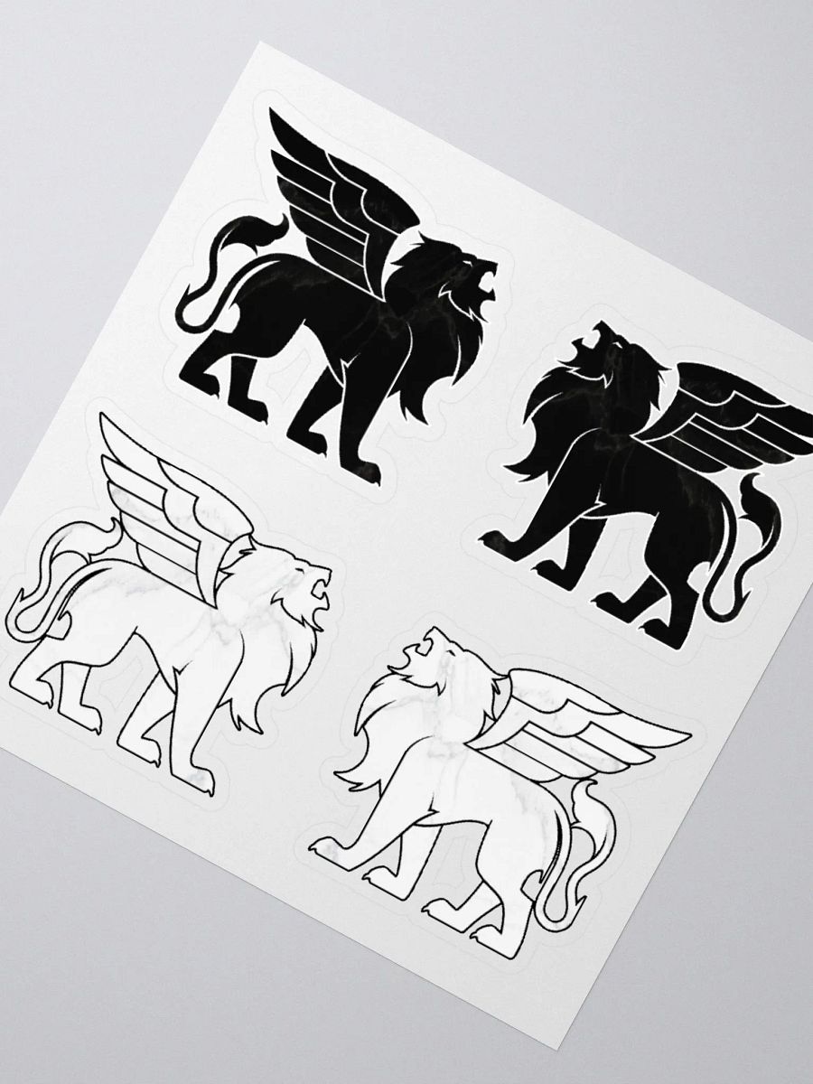 Verardi Famiglia Winged Lion ✦ Kiss Cut Stickers product image (5)