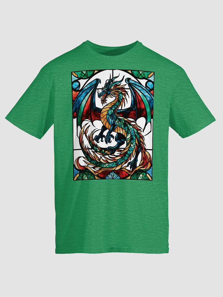 Majestic Stained Glass Dragon: A Mythical product image (5)