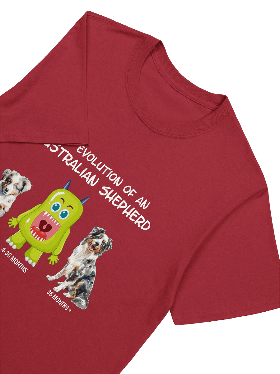 Aussie Dog Mom The Evolution Of An Australian Shepherd T-Shirt product image (12)