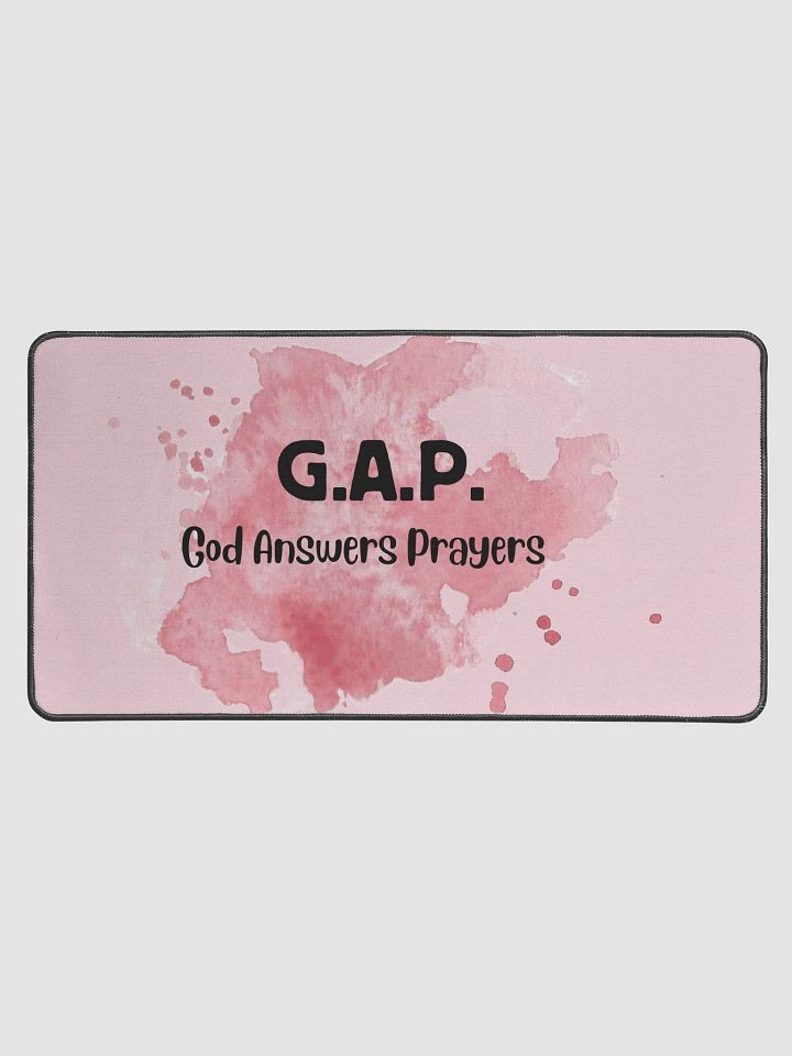 God Answers Prayers Desk Pad Pink product image (1)