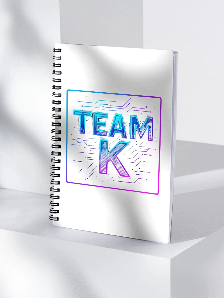 Team K V-11 Spiral Notebook product image (4)