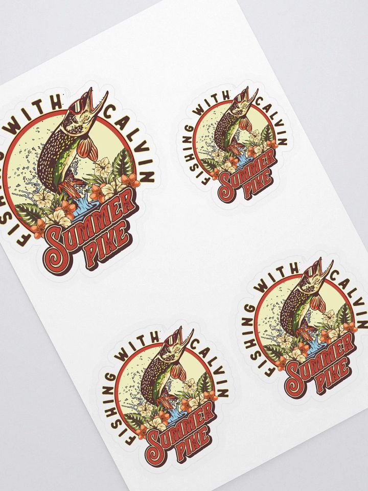Summer Pike Vintage Hawaï Sticker Set product image (2)
