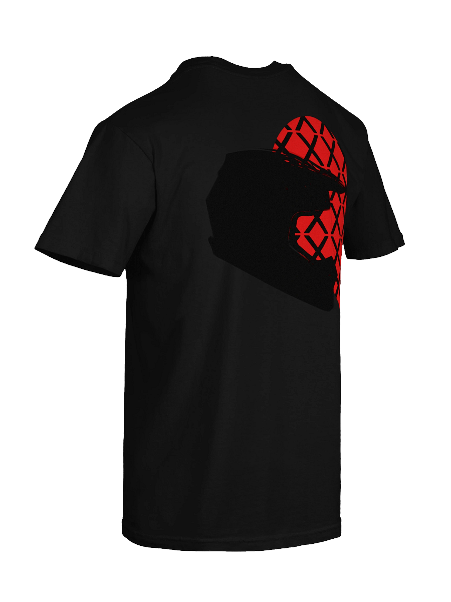 Matching Off-Road Helmet Heart (Black-Left) | Shirt product image (5)
