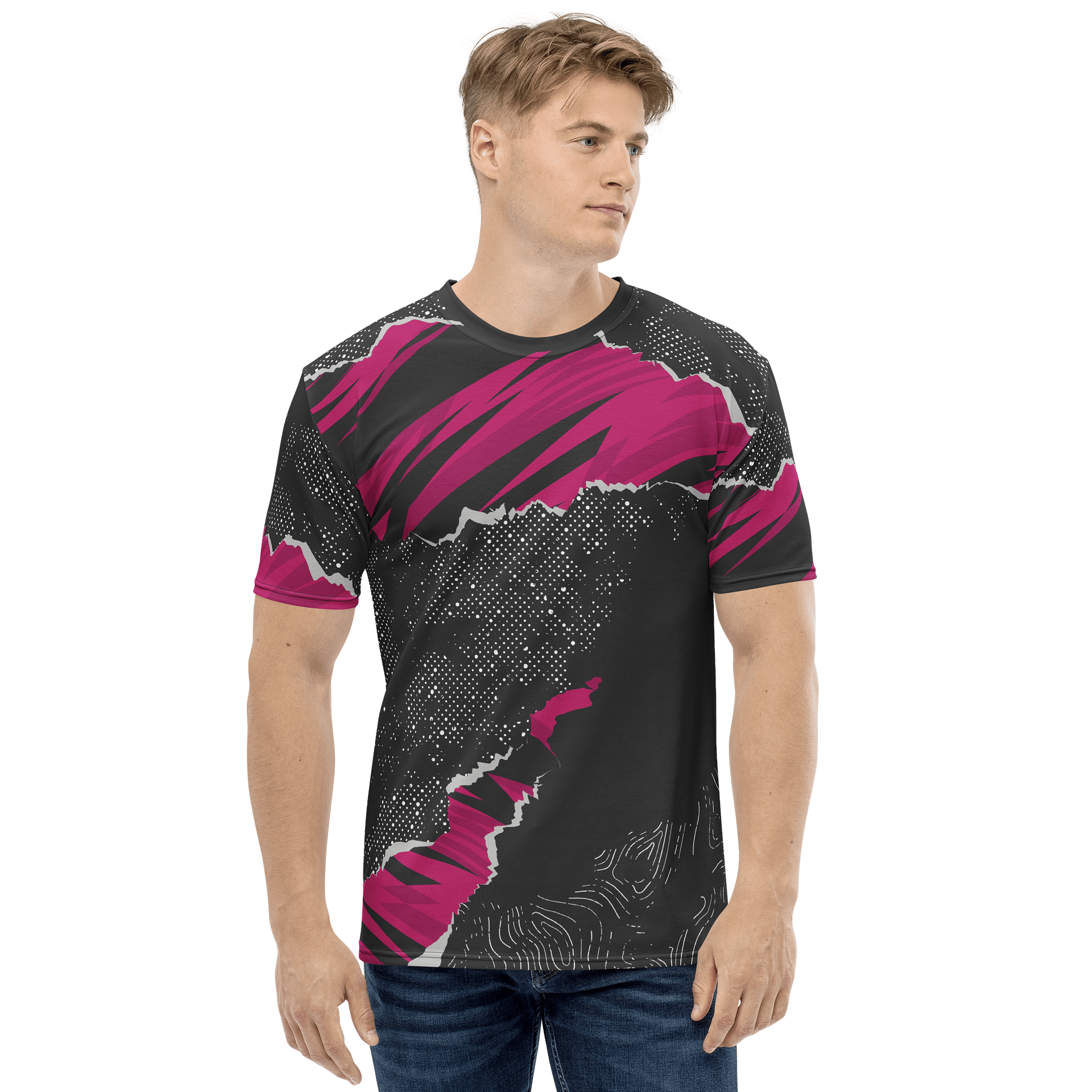 Purple Flash | Crew Neck T-Shirt product image (2)