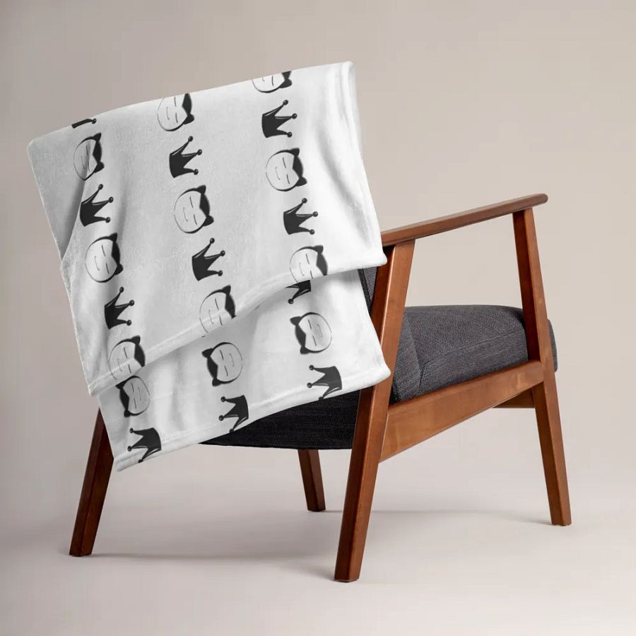 Big Blue Throw Blanket product image (15)