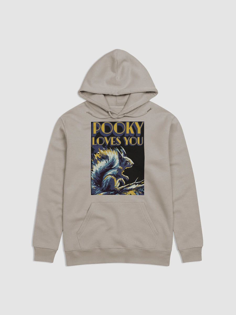 Pooky's Stylized Squirrel Eco Hoodie product image (1)