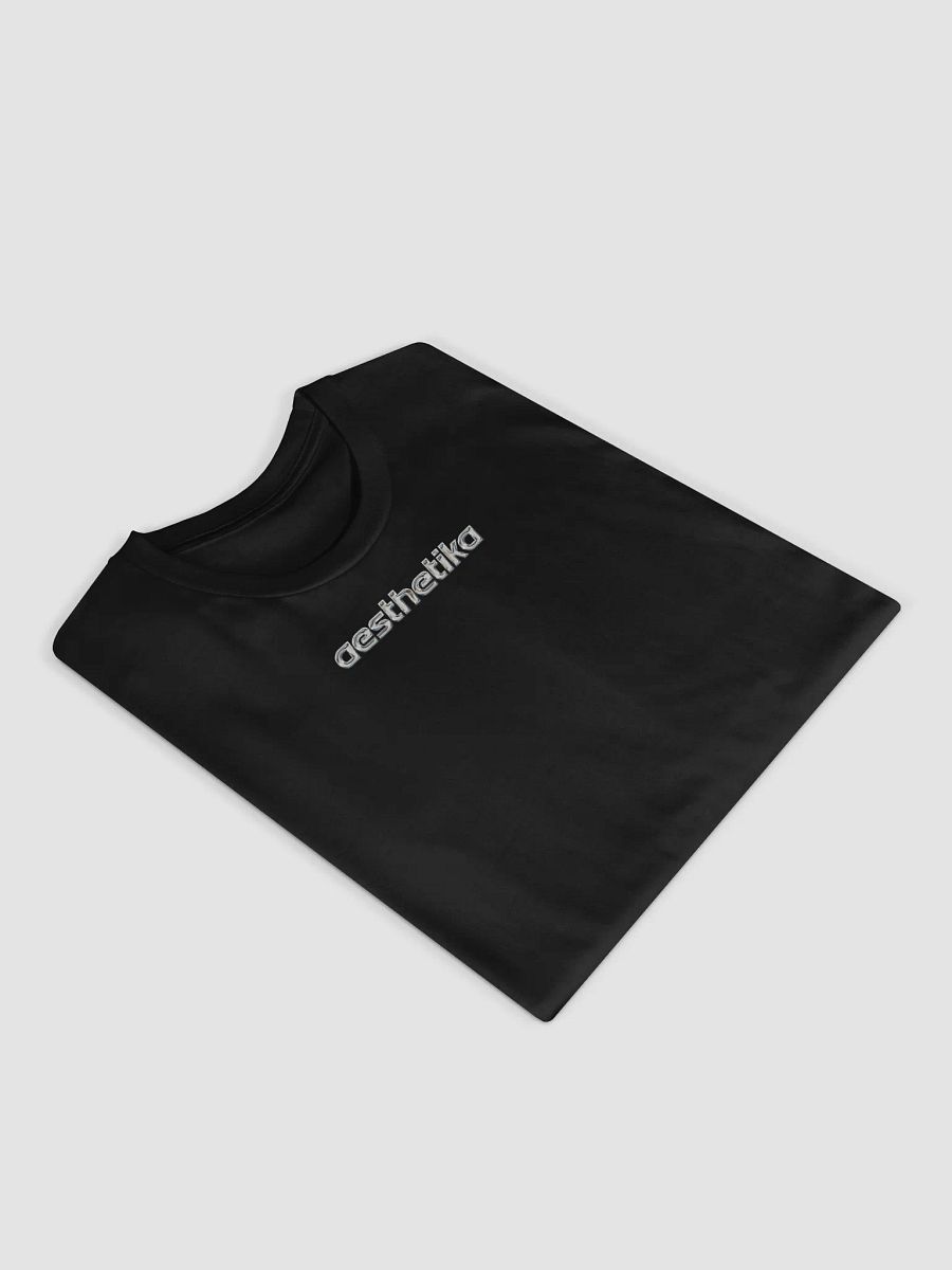 Reflective Chrome Aesthetika Premium Black Shirt product image (3)