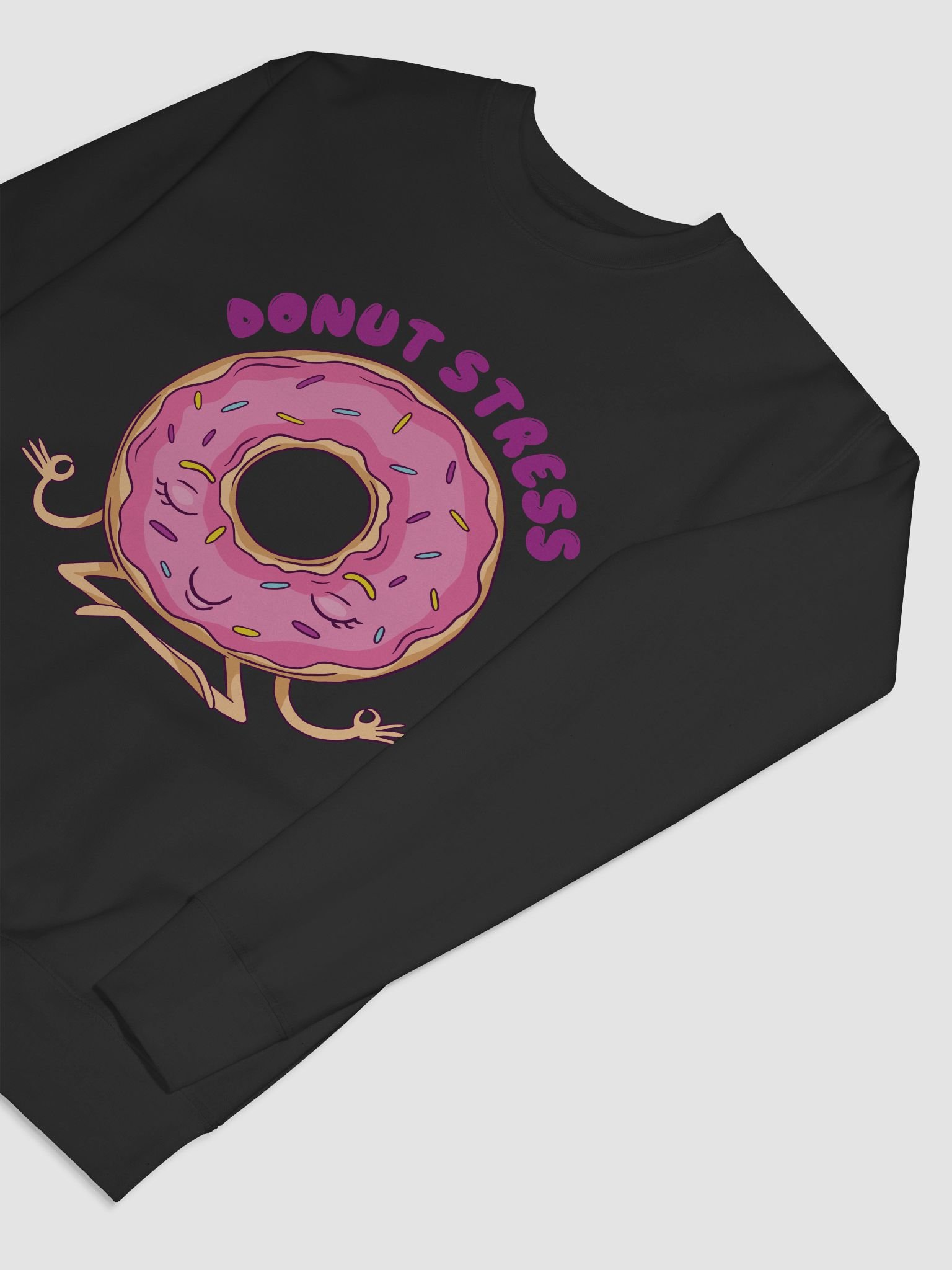 Meditative Donut Stress Relief Sweatshirt product image (7)