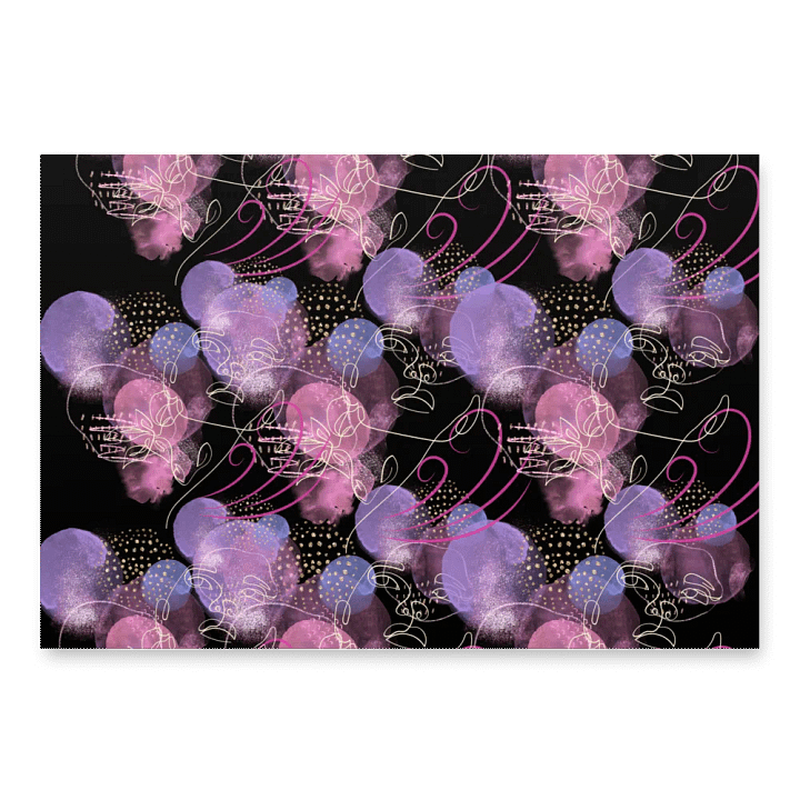 Ethereal Garden Wrapping Paper Set gifts for chic ladies product image (2)