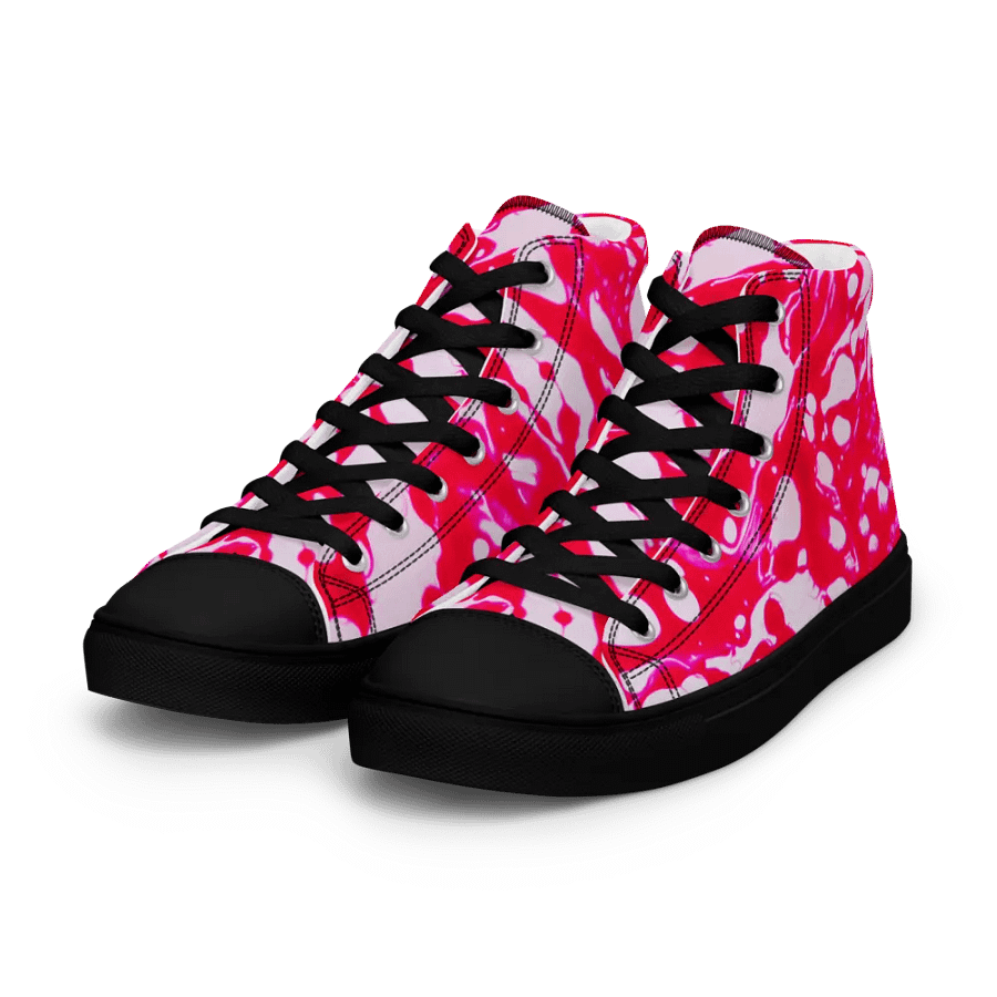 Women's High Top Canvas Shoes: 