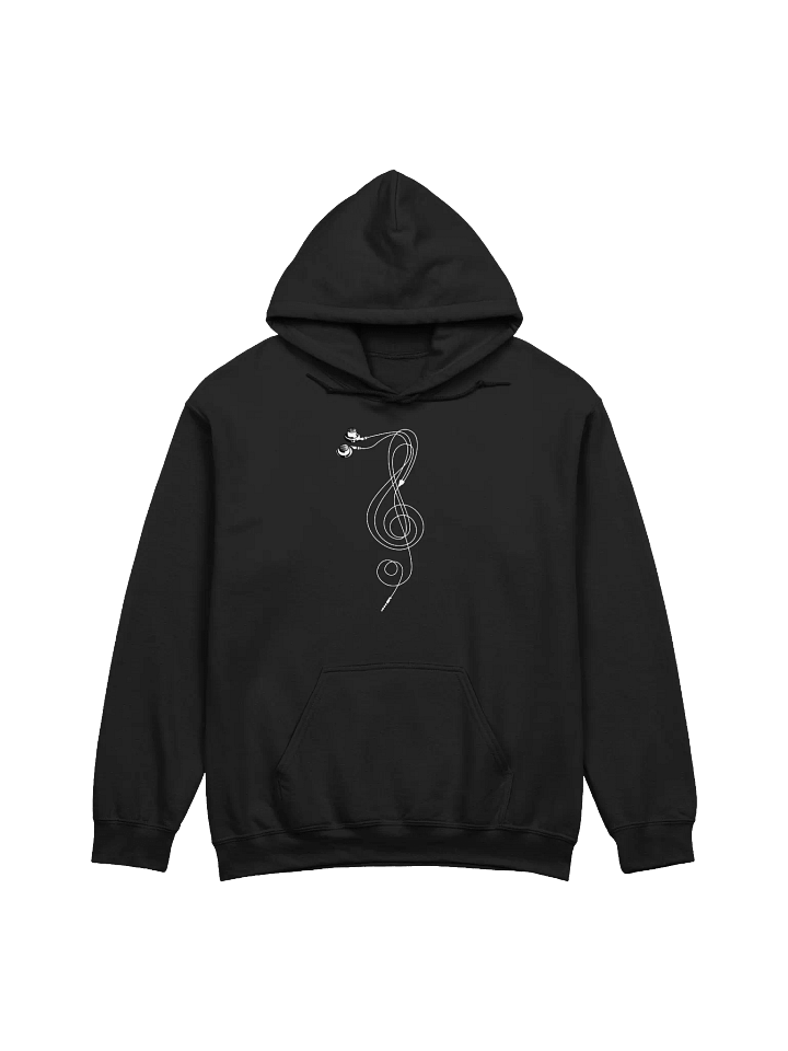 Earbud Clef unisex hoodie product image (1)