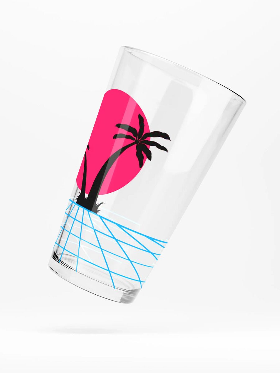 Retro Sunset Shaker Pint Glass product image (5)