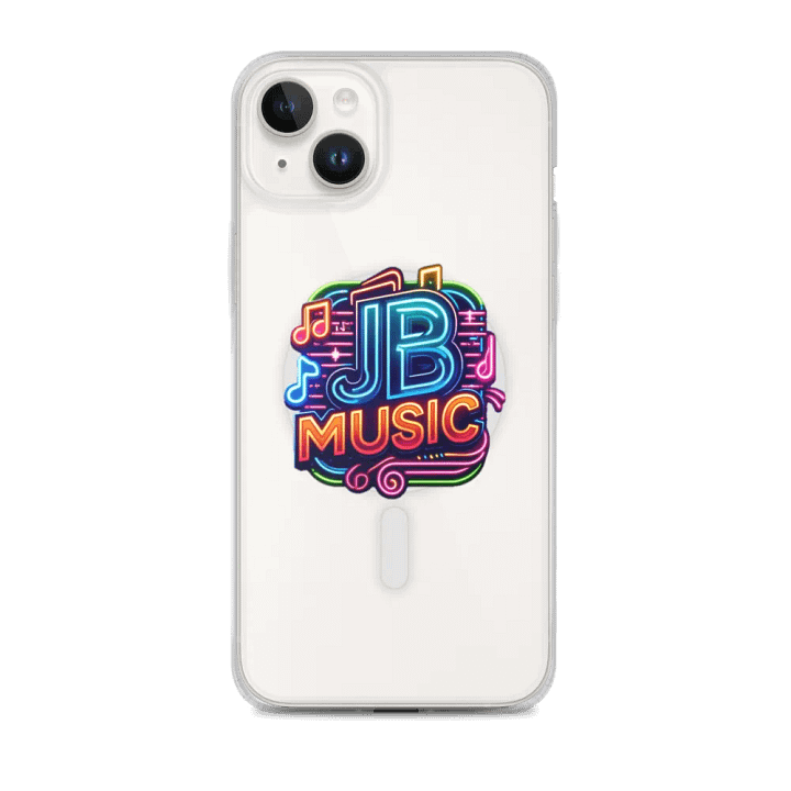 Neon Vibes iPhone® MagSafe® Clear Case product image (1)