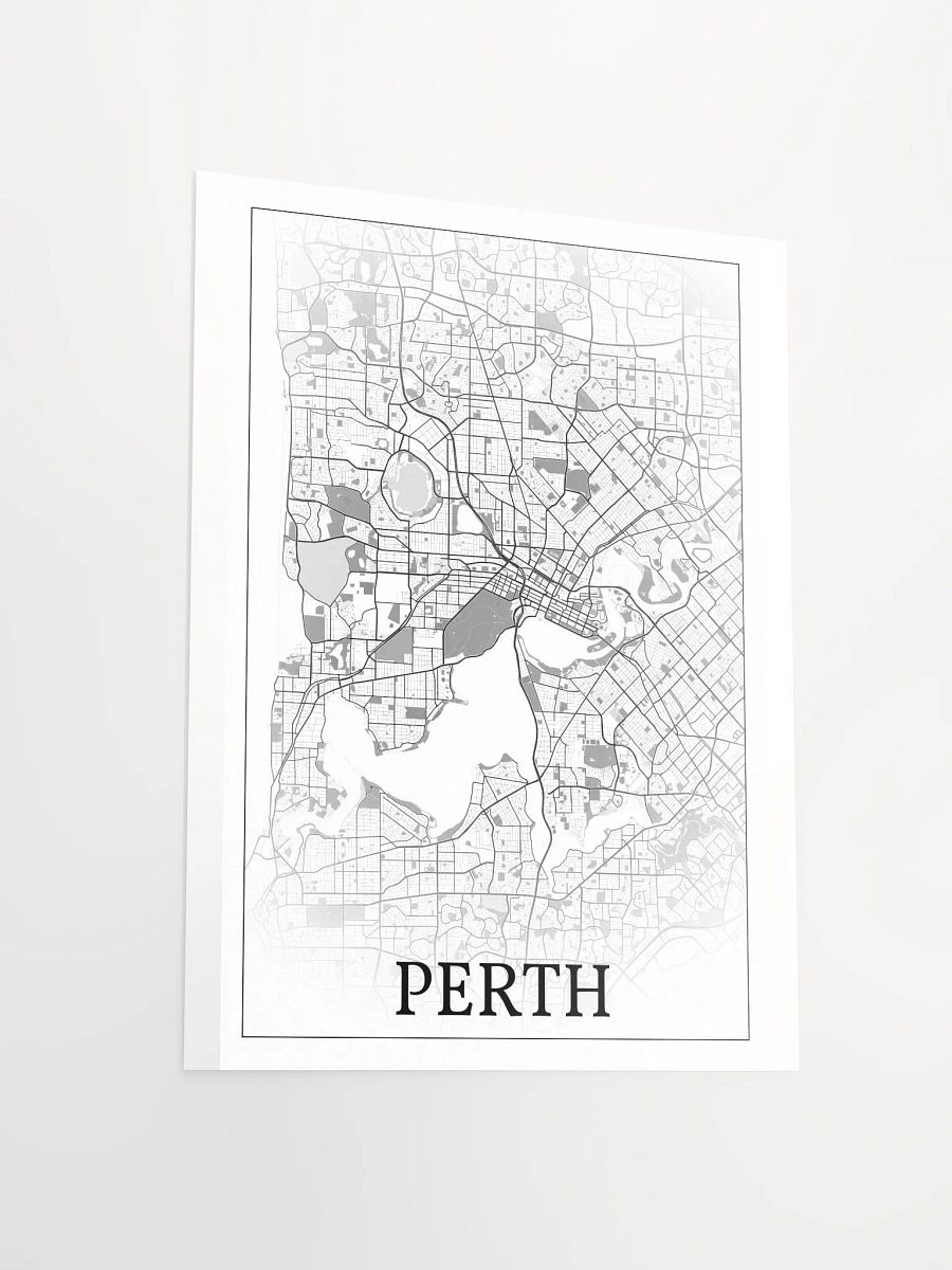 Perth, Australia, city map print product image (12)