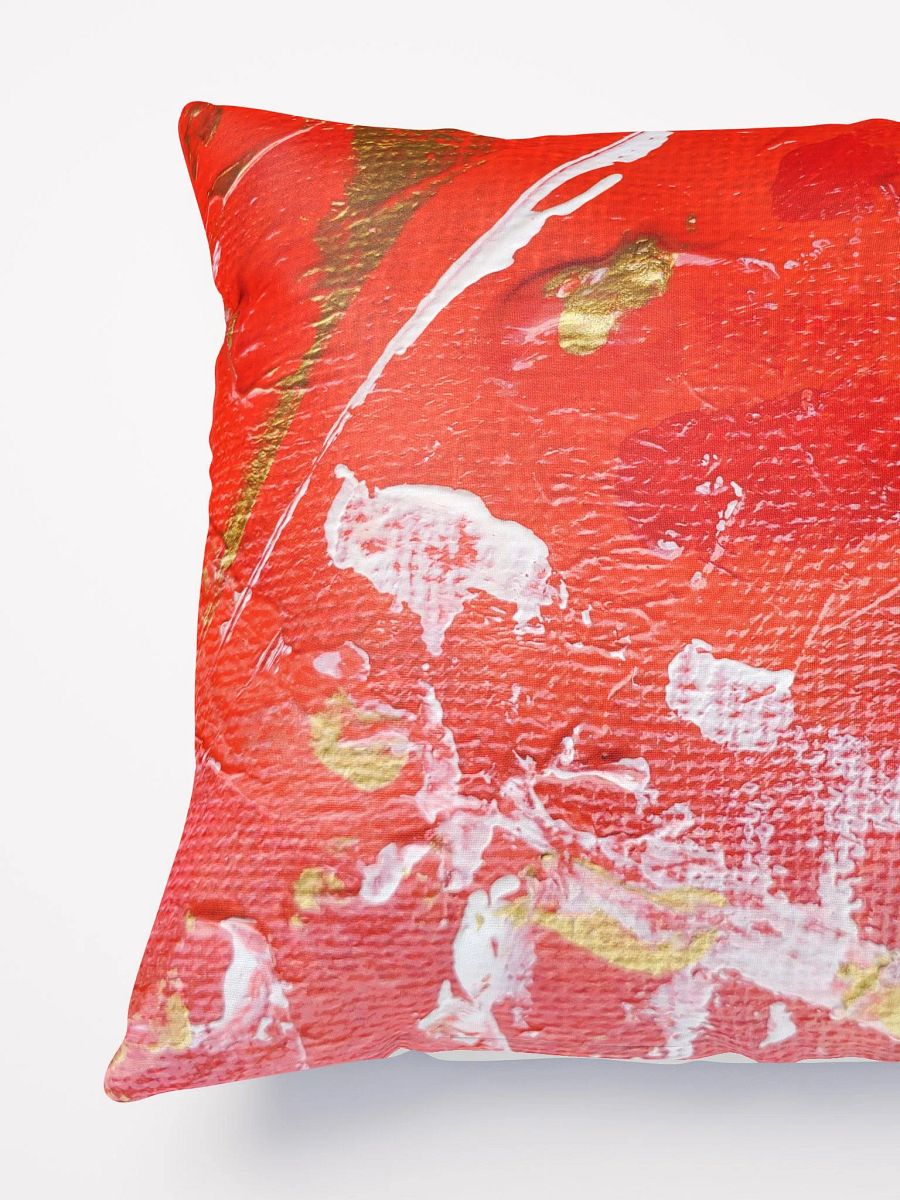Red, Gold and White Pillow product image (5)