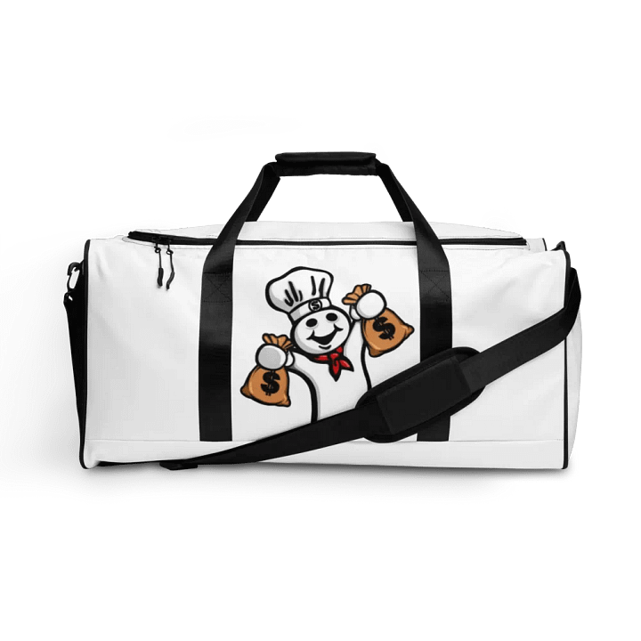 Everybody Eats Bread Duffle Bag product image (1)